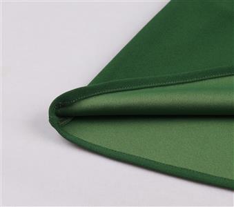 Vintage Green Square Collar Sheer Mesh Dots Lantern Sleeve High Waist A-line Dress N21352