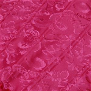 Rose Lace-Up Dance Bustier Corset with Ruffle Shoulder Straps and Scalloped Hem N23800