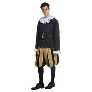 Sexy Top and Trousers Royal Prince Cosplay Party Theatrical Masquerade Costume N22953