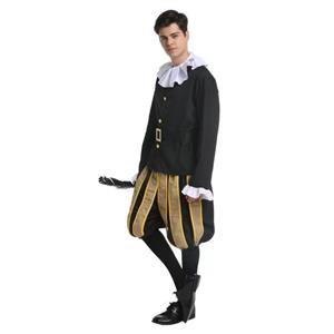 Sexy Top and Trousers Royal Prince Cosplay Party Theatrical Masquerade Costume N22953