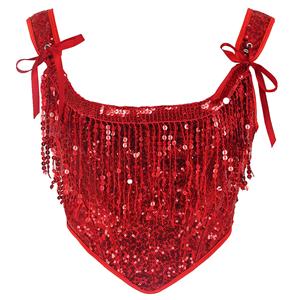 Fashion Plastic Boned Corset, Sexy Overbust Corset, High Quality Corset, Punk Outerwear Corset,,Women's Fashion Waist Cincher Corset, Sequin Shaping Tank Tops Corset,#N23462