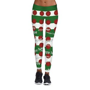 Sexy Leggings, Christmas Leggings, Digital Print Skinny Leggings, Printed Yoga Pants, Ankle Length Christmas Legging, Ugly Santa Christmas Leggings, #L15109