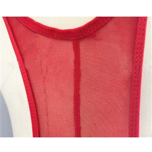 Flirty Deep V Revealing Elastic One-piece Bodysuit Teddies Lingerie N19317