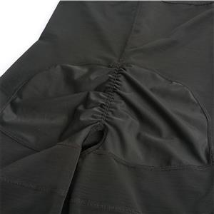 Sexy Black Open-bust Front Zipper Underwear Slimming Body Shaper Shapewear PT20866