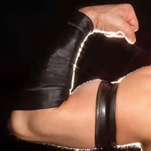 Men's Sexy Glossy PVC Leather Harness BDSM Clothing Bandage Stretchy Clubwear N22844