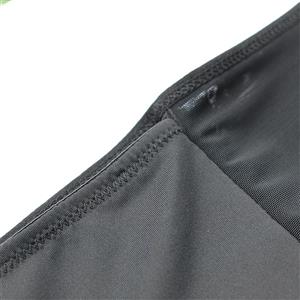 Sexy Black High Waist Elastic Slimming Seamless Shorts Waist Sealing Shaping Belly Pants PT20390