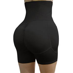 Sexy Black Boxer Shorts Elastic Slimming Seamless Panties Waist Sealing Shaping Belly Pants PT20388