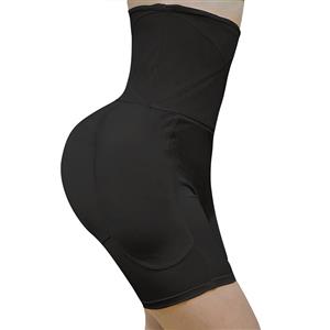Sexy Black Boxer Shorts Elastic Slimming Seamless Panties Waist Sealing Shaping Belly Pants PT20388