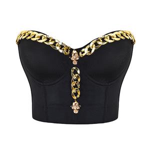 Sexy Black Spaghetti Straps Bustier Bra, Crop Top Vegan Bustier Bra, Transparent Bustier Bra, Sexy Black and Golden Bustier, Spaghetti Straps Crop Top