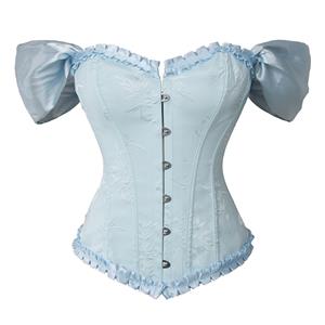 Outerwear Corset for Women, Fashion Body Shaper, Cheap Shapewear Corset, Womens Bustier Top, Jacquard Plastic Boned Corset, Sexy Gothic Corset for Women, Sexy Jacquard bodyshaper, #N237860