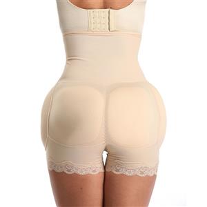 Sexy Complexion High Waist Elastic Seamless Shorts Waist Sealing Shaping Belly Pants PT20391