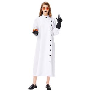 Crazy Scientist Flim Costume, Hot Sale Halloween Costume, Cheap Halloween Costume, Hot Sale Adult Lingerie Costume, Halloween Hostess Cosplay Costume, Halloween Horror Costume, #N19447