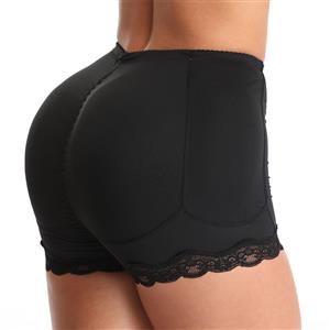 Sexy Black Shorts Elastic Seamless Panties Breathable Female Hip-lifting Underwear PT20392