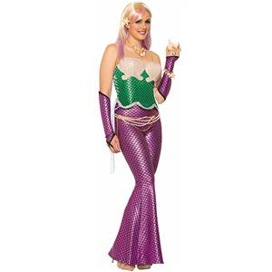 Under the Sea Costume, Beautiful Mermaid Costume, Sexy Sirena the Mermaid Costume, #N11778