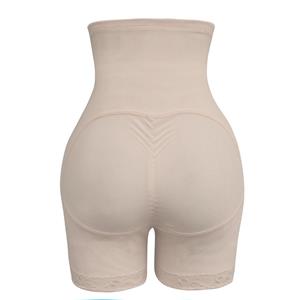 Sexy Complexion High Waist Boxer Shorts Elastic Seamless Panties Hip-lifting Underwear PT20397