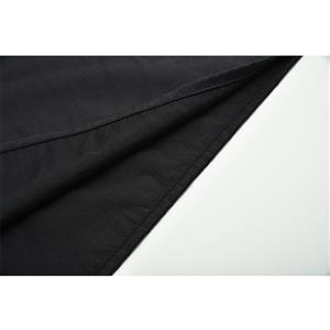 Men's Fashion Black Lapel Lace Up Long Sleeve Ruffle Cuff Pirate Shirt Blouse Tops N20549