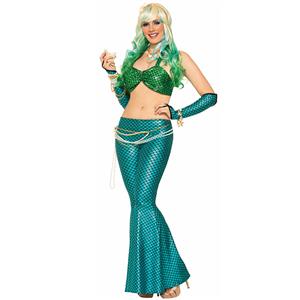 Under the Sea Costume, Beautiful Mermaid Costume, Sexy Mermaid Costume, Halloween Costume, #N11782