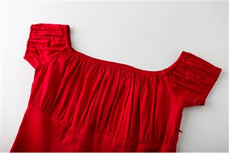 Sexy Red Short Sleeve Off Shoulder T-shirt N11859