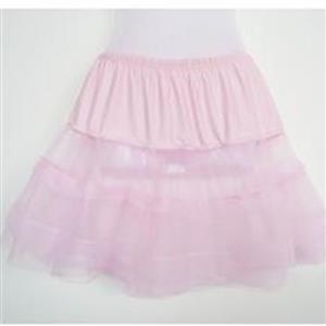 Pink Satin Trimmed Petticoat HG22771