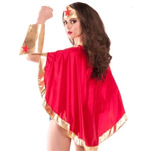 Sexy Spaghetti Straps Powerful Supergirl Tight Cosplay Costume N22601