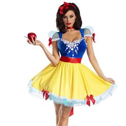 Exclusive Snow White Costume, Sexy Snow White Costume, Disney Snow White Costume, Adult Snow White Costume, Storybook Princess, Lady Cosplay Costume#N22367