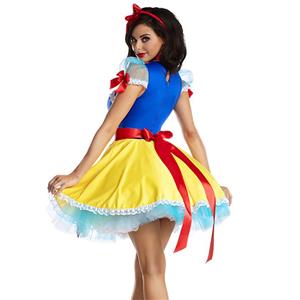 Lovely Dream Lady Snow White Cosplay Costume N22367