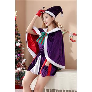 5pcs Sexy Altolia Pendragon Cosplay Strapless Mini Dress Suit Christmas Costume XT20858