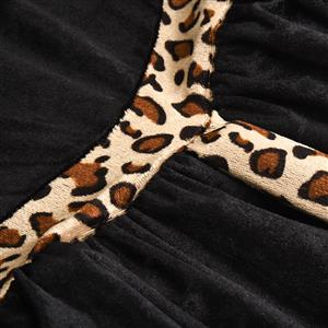 Sexy Fashion Women Wide Straps Leopard Cosplay Animal Costume N22676