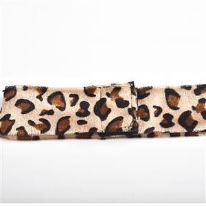 Sexy Fashion Women Wide Straps Leopard Cosplay Animal Costume N22676