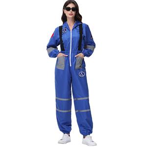 Women's Space Princess Costume, Hot Sale Space Suit Costume, Captain Role Play Costume, Halloween Cosplay Star Princess Wars Costume,Collective Party Costume,#N23765