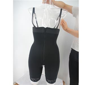 Cheap Women's Bodyshaper, Sexy Bodyshaper Panties, Sexy Elastic Panties, Hip-lifting Undergarments, Women's Sexy Pants, Sexy Underwear for Women, Zipper Spaghetti Straps Jumpsuit #PT23254