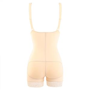 Sexy Complexion Spaghetti Straps Zipper Slimming Jumpsuit Underwear PT23258