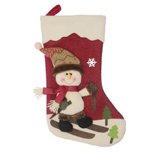 Christmas Stocking Snowman Eve Dinner Party Tree Decoration Accessory XT19914