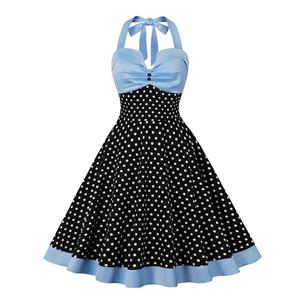 Retro Dresses for Women 1960, Vintage Dresses 1950's, Vintage Dress for Women, Sexy Dresses for Women Cocktail Party, Casual Tea Dress, Swing Dress, Polka Dot Dress,#N23430