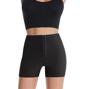 High Waist Slimming Elastic Seamless Tight Shorts Shaping Sports Sauna Sweat Suits Pants PT21416