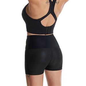 High Waist Slimming Elastic Seamless Tight Shorts Shaping Sports Sauna Sweat Suits Pants PT21416