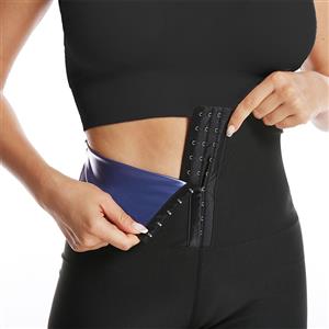 High Waist Slimming Elastic Seamless Tight Shorts Shaping Sports Sauna Sweat Suits Pants PT21416