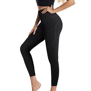 Professional Yoga Pants High Waist Elastic Seamless Shaping Weight Loss Sports Leggings L21475