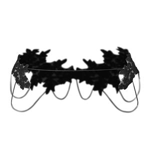 Women's Steampunk Victorian Chain Shoulder Wrap Cape Collar Choker N237811