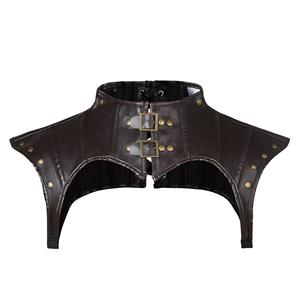 Medieval Gothic Bolero, Gothic Vampire Shrug, Hot Selling Corset Shrug, Gothic Corset Shrug, Fashion Women's Halloween Corset Shrug, Steampunk Corset Accessories, Gothic Anime Cosplay Shrug Accessory, #N23166