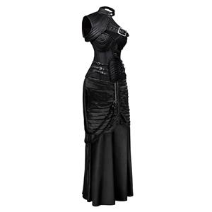 Steampunk Gothic Corset Skirt Set Vampire Costume N12435