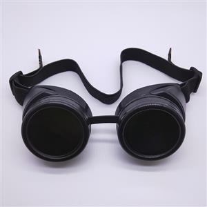 Steampunk Black Removable Frame Glasses Masquerade Party Goggles MS19788
