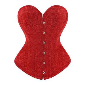 Christmas corset, red sequin bustier, holiday party wear, vintage Christmas top, festive lingerie, Santa lingerie, Christmas photo shoot, sequin Christmas costume, festive corset, Christmas celebration outfit #N237846