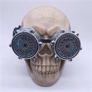 Steampunk Baroque Floral Lens Glasses Halloween Masquerade Party Goggles MS19816