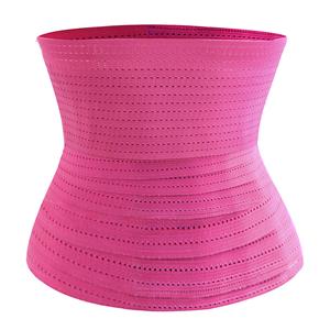 Unisex Elastic Waist Cincher Velcro Breathable Sports Fitness Workout Body Shaper Belt N21471