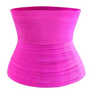 Unisex Elastic Waist Cincher Velcro Girdle Breathable Sports Workout Fitness Body Shaper Belt N21473