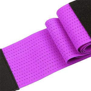 Unisex Elastic Waist Cincher Velcro Girdle Breathable Sports Workout Fitness Body Shaper Belt N21474