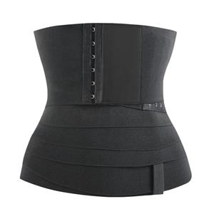 Elastic Waist Trimmer Girdle Belt, Gym Waist Trainer Corset, Waist Trainer Cincher Belt, Slimmer Body Shaper Belt, Cheap Sport Gym Waist Cincher Belt, Workout Enhancer Belt, Adjustable Sports Fitness Waist Belt, #N22013