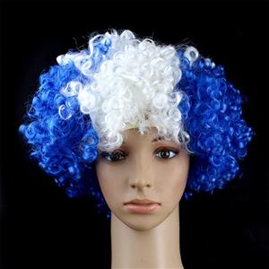Funny Quirky Wigs,Cheap Curly Wigs,Unisex Wigs,Wild-curl up Clown Wigs,Wild Curl up Hair Piece,Explosion Head Curls, #MS19643