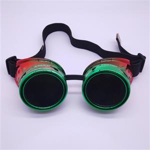 Fashion Gradient Color Black Lens Halloween Masquerade Party Goggles MS19821